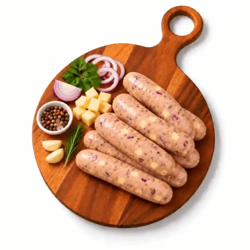 Chicken Cheese and Onion Sausage